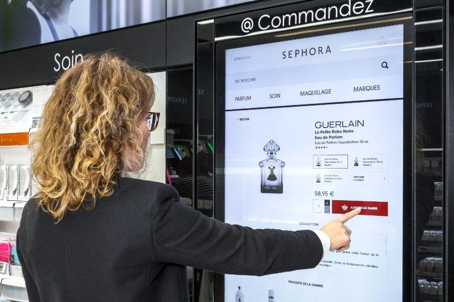 La digitalisation des points de vente Sephora !