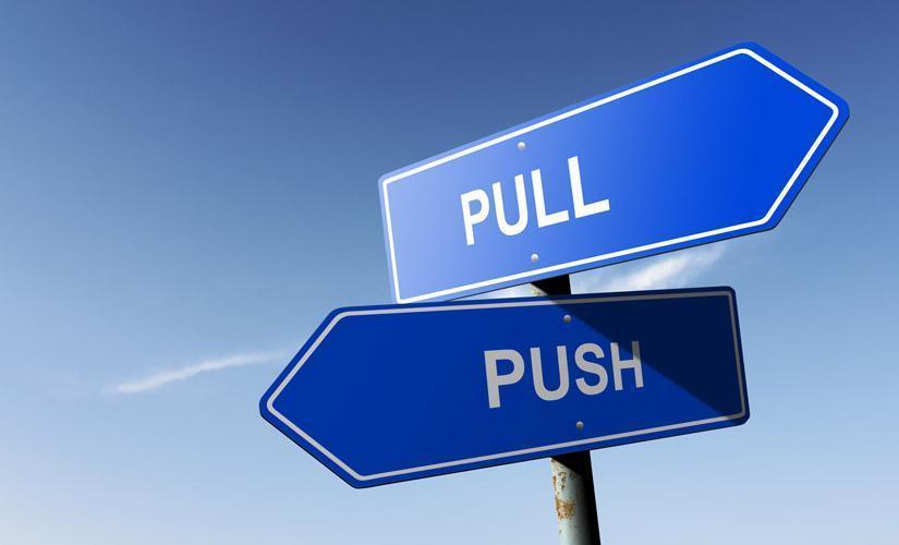 Push and pull marketing