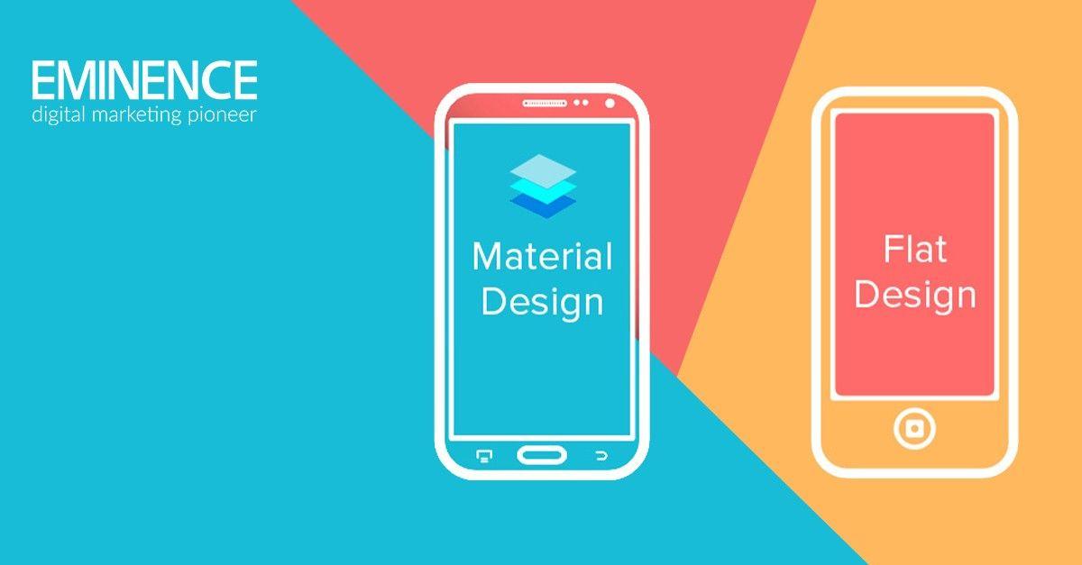 Flat Design and Material Design