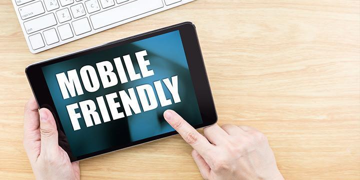 contenu optimisé mobile friendly